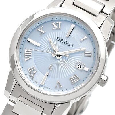 SEIKO LUKIA SSQV107 Titanium Radio Solar Watch Blue Dial SEIKO LUKIA SSQV107 Titanium Radio Solar Watch Blue Dial