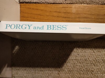 Porgy and Bess Vocal Score Copyright 1962 | eBay