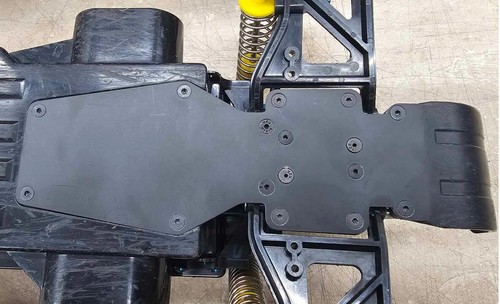Factory Works adapter TO FIT Stealth transmission on VTG Tamiya King Cab - Picture 2 of 5
