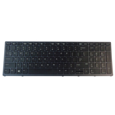Backlit Keyboard w/ Pointer for HP ZBook 17 G3, 17 G4 Laptops