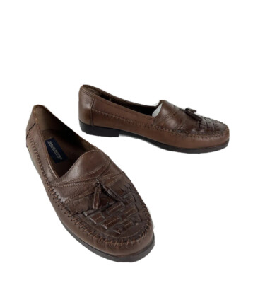 Giorgio Brutini Brown Leather Tassel Loafers size 10.5 s-l400.jpg main image 2