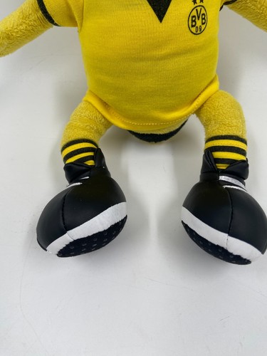 BVB Borussia Dortmund Emma Maskottchen Stofftier Plüschtier gelb ca. 30 cm - Bild 6 von 13