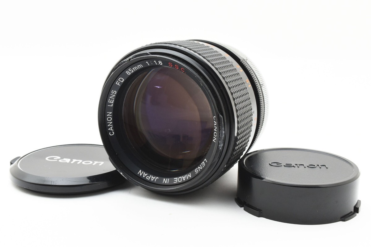 【希少】Canon キヤノン FD 85mm f1.8 S.S.C. Rare 