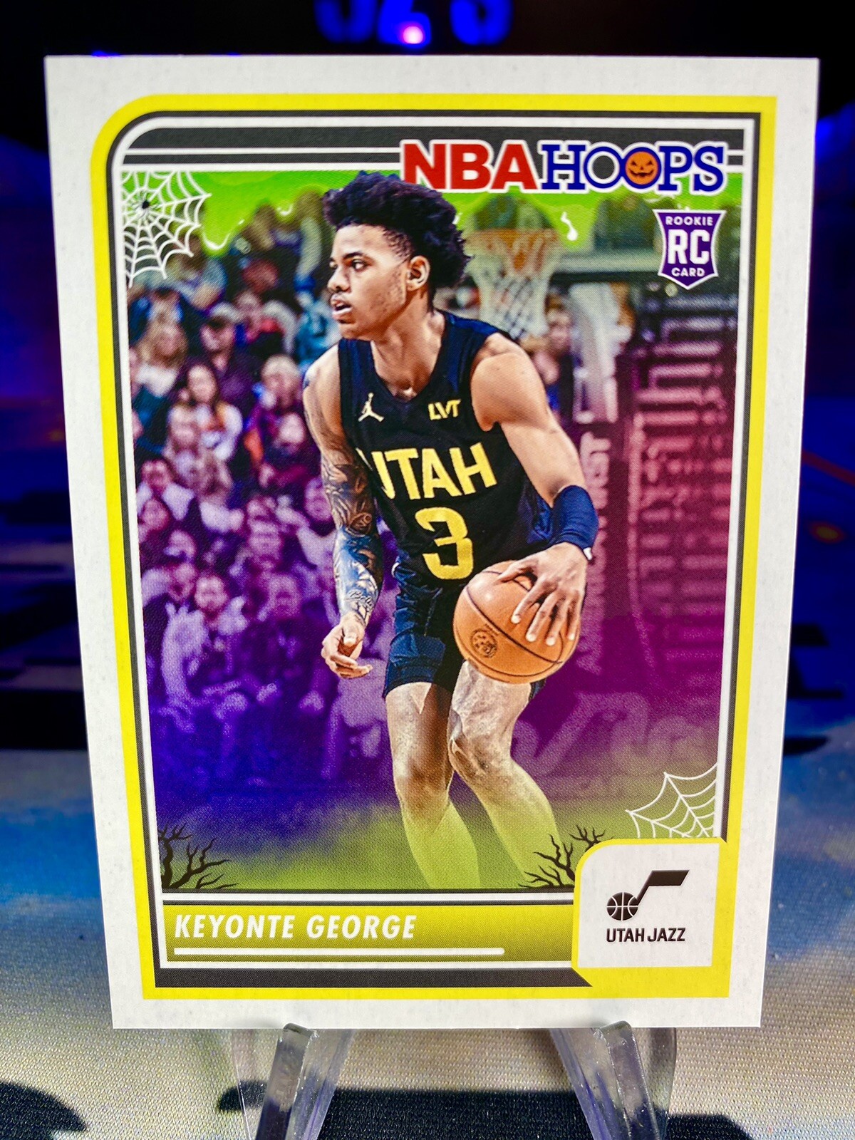 2023-24 Keyonte George Panini Haunted Hoops Rookie Card #98 Utah Jazz