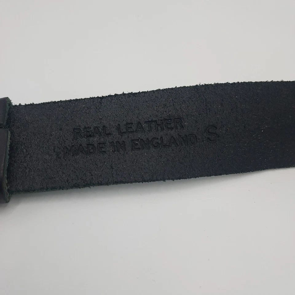 Cinturón de Cuero Vintage Superman Cinturón y Hebilla Talla Pequeña Longitud 98cm Ancho 3.5cm Foto 4 de 4