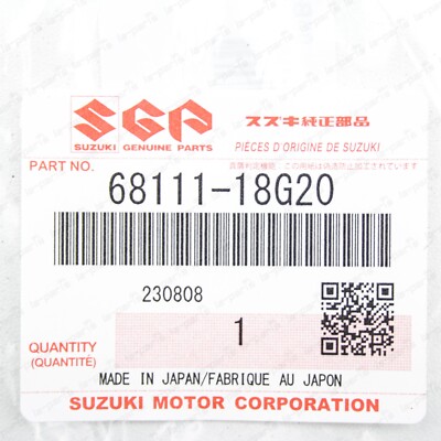 検索タグ New Genuine Suzuki 01-11 SV100 TU250 GSX-R600 Emblem 68111-18G20