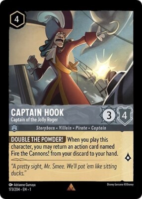 Captain Hook - Captain of the Jolly Roger (173/216) The First Chapter NM