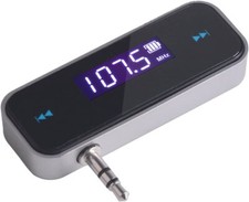 Beinhome FM Transmitter Audio Adapter Car Kit, Wireless in-Car Radio Transmitter