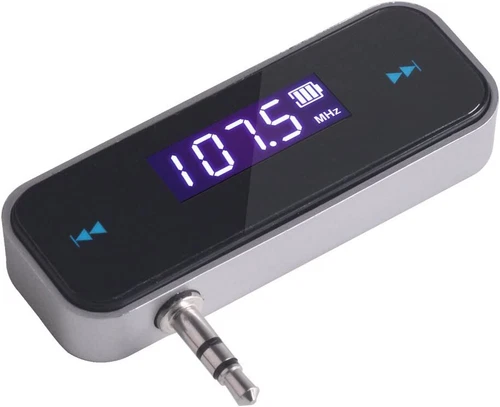 Beinhome FM Transmitter Audio Adapter Car Kit, Wireless In-Car Radio 3.5 MM Aux