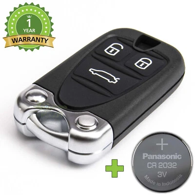 CLÉ COQUE POUR ALFA ROMEO 159 BRERA SPIDER 3 BOUTONS LAME SIP22 + CR2032