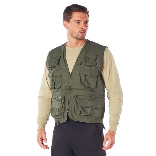 Uncle Milty Fishing Touring Photo Travel Vest All Sizes - Picture 20 of 27