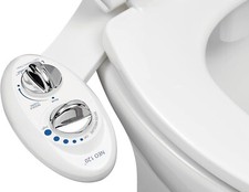 LUXE Bidet NEO 120 - Self-Cleaning Nozzle, Fresh Water Non-Electric Bidet Attach