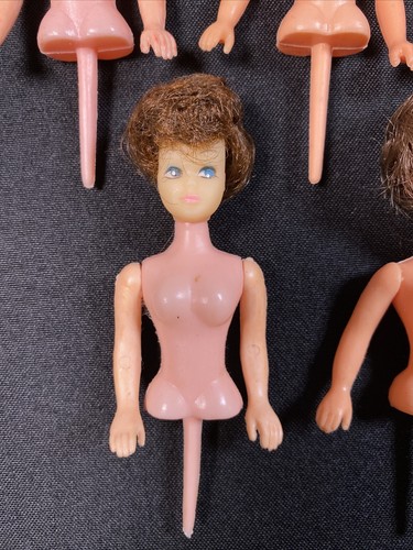 VINTAGE BARBIE PETITES BY WILTON CAKE TOPPERS RETRO COLLECTIBLE SET OF 5 RARE! - Picture 5 of 12