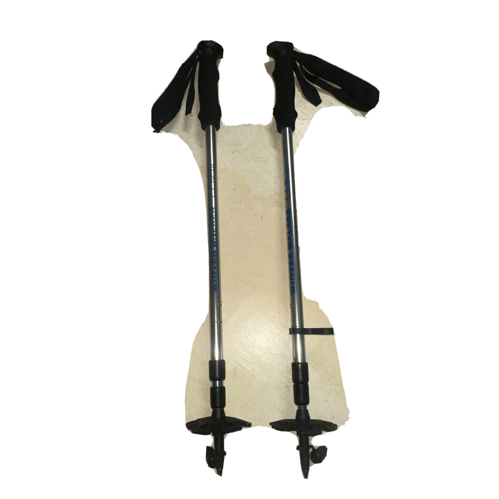 LL Bean Winter Walker Adjustable Telescoping Trekking Ski Poles