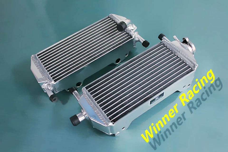Radiadores de aluminio aptos para Suzuki RM250 Radiador RM 250 2 tiempos 2001-2008 Foto 4 de 4