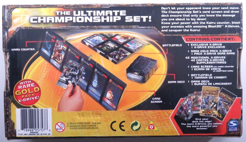 REDAKAI Conquer the Kairu CHAMPIONSHIP SET TCG Box Gold Pack X-Drive Exclusive - Image 2 of 4