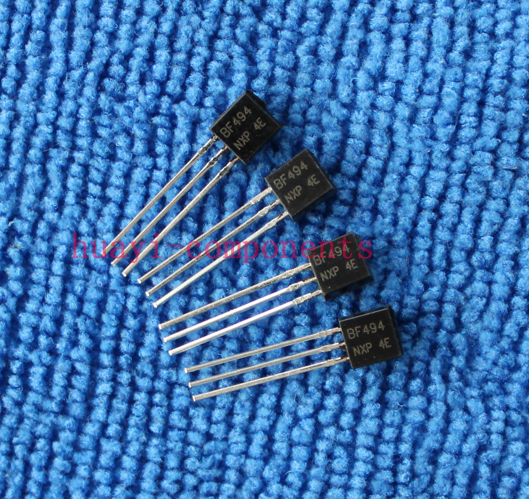 20 Stück BF494 NPN-Mittelfrequenztransistor – TO-92, 3 Pins, Für DIY-Verstärker, Solar-Ladegerät, Stromversorgung & HF-Schaltungen