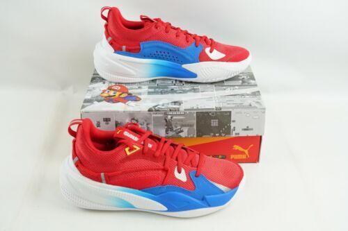 Puma Nintendo Dreamer Super Mario 64 Red/Blue Unisex Boy Puma Nintendo Dreamer Super Mario 64 Red/Blue Unisex Boy