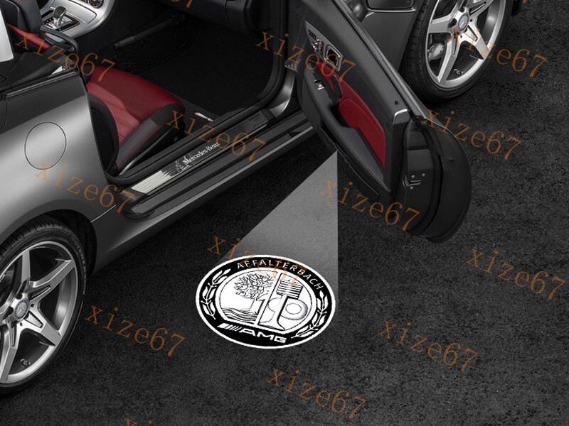 2-Pack Non-Fading LED Ghost Shadow Door Projector Lights – Fits Mercedes A, B, E, C, GLK, M-Class