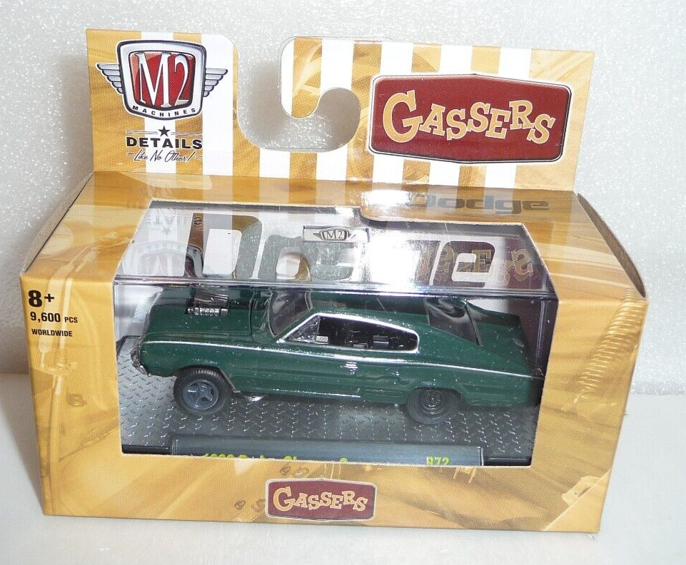 M2 Machines 1966 Dodge Charger Gasser 1:64 Diecast
