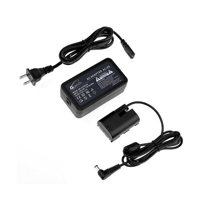 Glorich ACK-E6 AC Power Adapter DR-E6 DC Coupler LP-E6 LP-E6N Dummy Battery P...