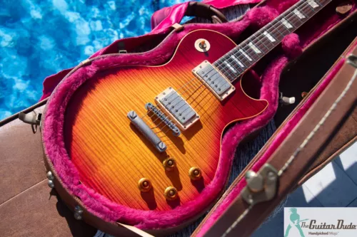 1989 Gibson Les Paul Pre-Historic Flametop Reissue - AAAA Killer Top! Pro Set Up