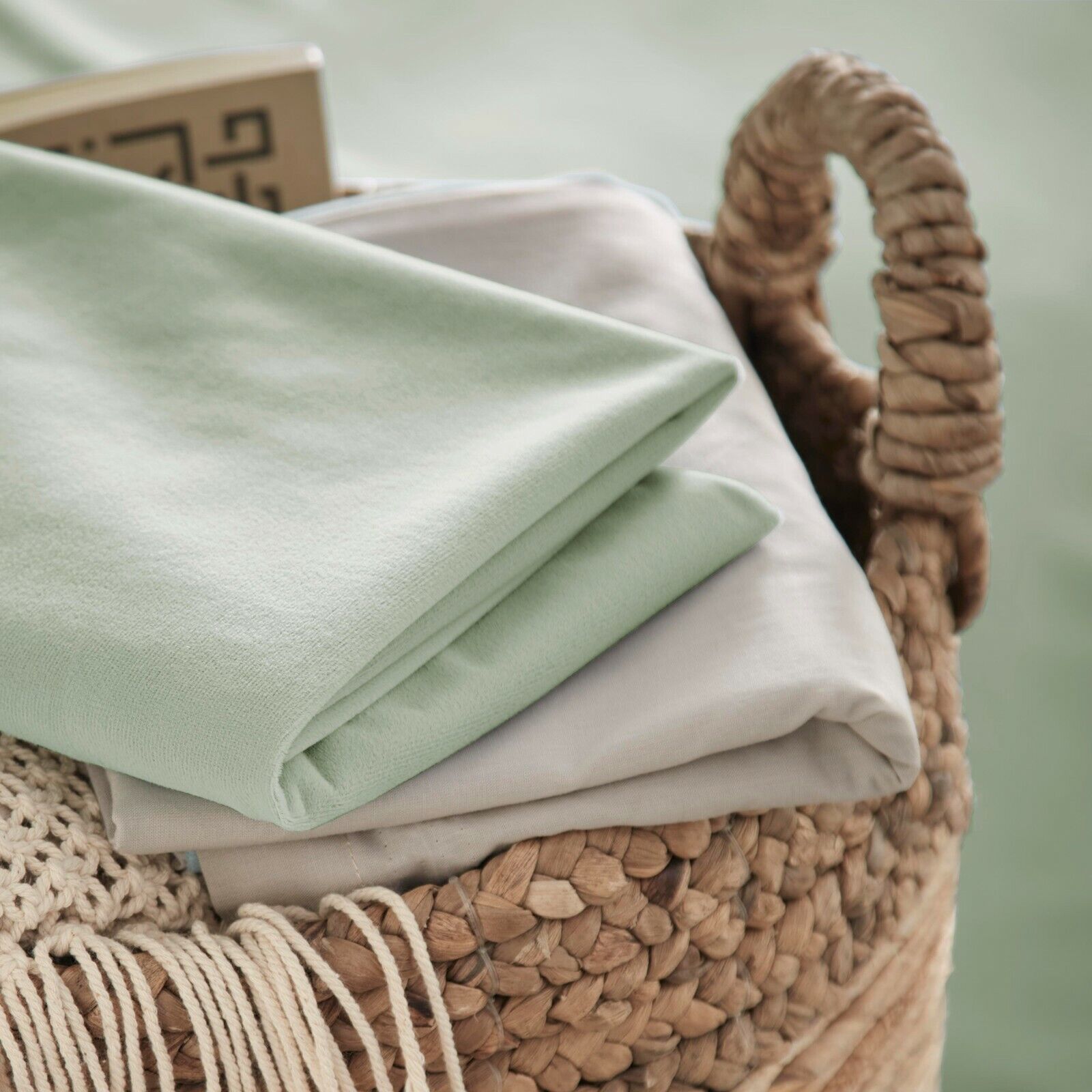 Details zu  Appletree 100% Cotton Reversible Plain Dye Duvet Quilt Cover Bedding Set Gutes Angebot