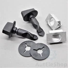 Set of 2 Bumper Cover Towbar Clips For Audi A1 A3 Q5 Q7 VW Golf