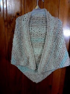 Handknitted Triangle Shawl