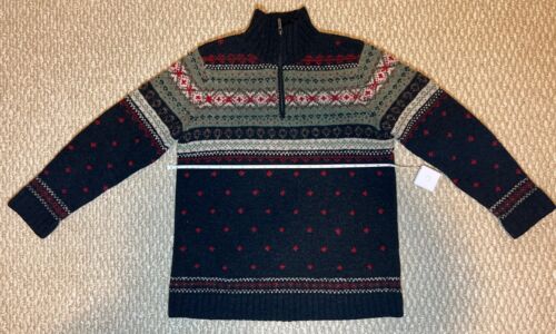 Ralph Lauren Mens Fair Isle Sweater Small EUC - image 1