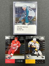 2000-01 Upper Deck Ice Series 1 Hockey Complete Base Set (1-40) w/o SP's