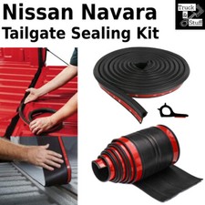 Tailgate Sealing Kit for Nissan Navara Gap Guard Rubber Seal Rok Block Save 10%