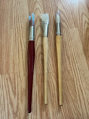 Da Vinci Paint Brushes 3pc (Cosmotop Spin 40, Top Acryl 28, Top Acrycl 35)