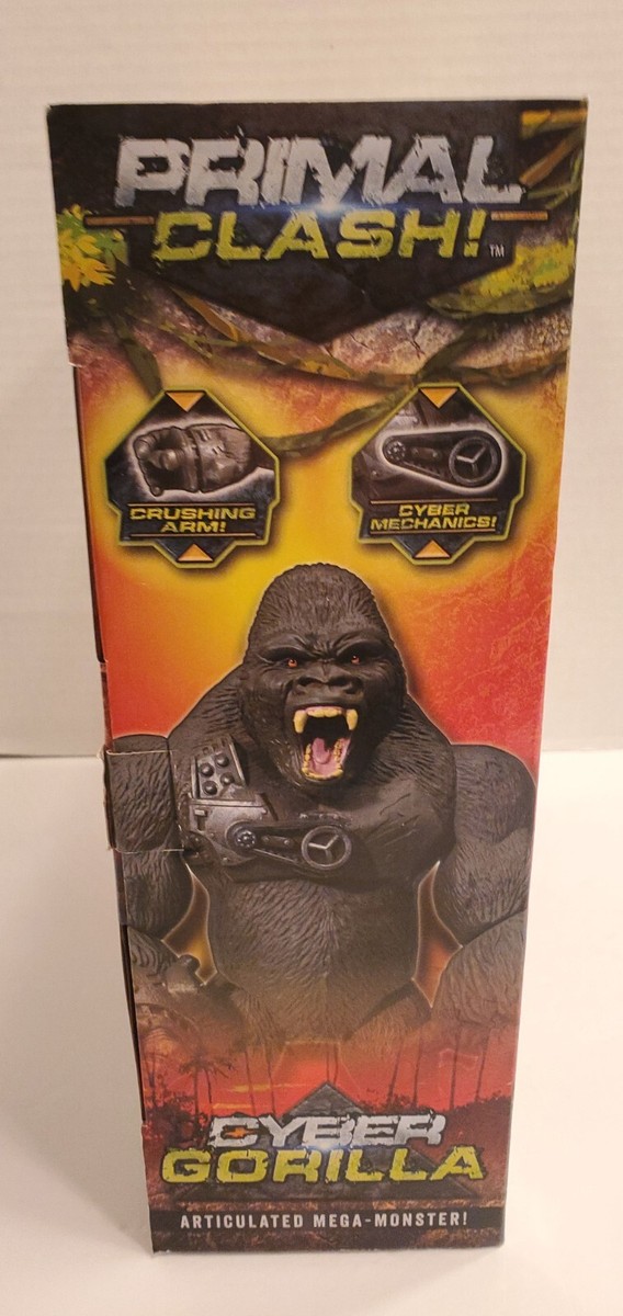 Lanard Primal Clash Mega Monster 10” Cyber Gorilla Mecha King Kong