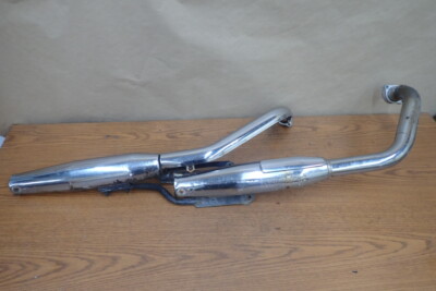 01 02 03 HONDA SHADOW VT600C EXHAUST PIPE MUFFLER 