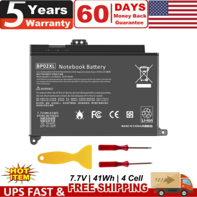  BP02XL Battery For HP Pavilion BP02041XL 849909-850 849569-541 41Wh Notebook PC