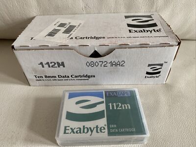 EXABYTE 112M 5x 8mm Data Cartridge Kassette - NEU OVP - vom Händler