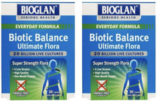 Bioglan Biotic Balance Ultimate Flora 30 Capsules Duo Pack - 30 Caps x 2 