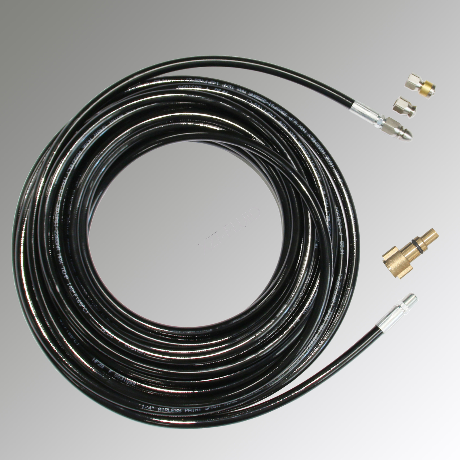 200BAR pressure washer Sewer Drain hose with 3 nozzle kit for Lavor Elitech