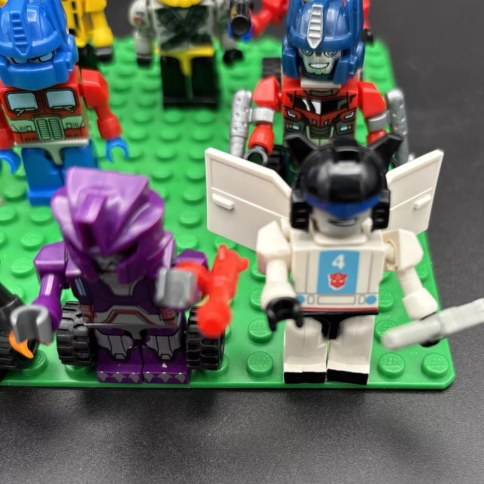 KRE-O Transformers Mini Figure Lot Of 11 KREO Optimus Prime Bumblebee READ - Image 3 of 4