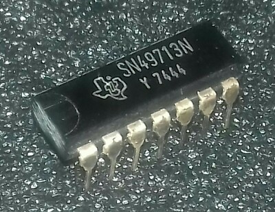 1 pcs SN49713N  DUAL 3-INPUT NAND SCHMITT-TRIGGER  