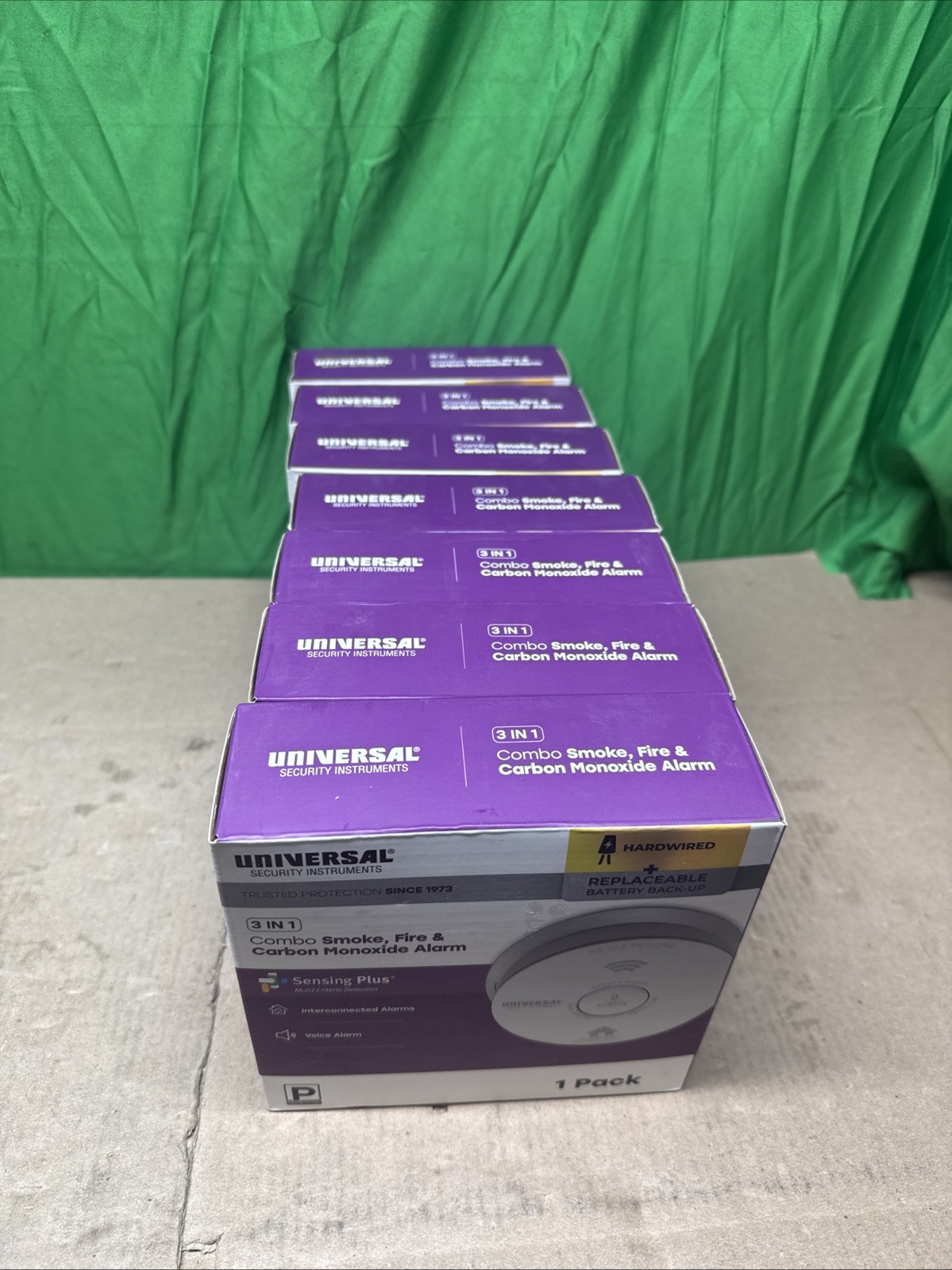 Universal Security Instruments Smoke & Carbon Monoxide Detector with Voice Alert