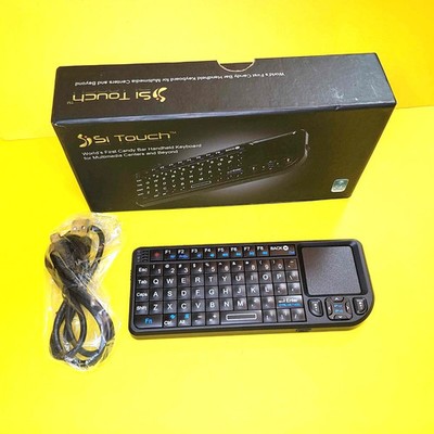 Si Touch SiMini-BLK MINI WIRELESS KEYBOARD POINTER TOUCHPAD PC ANDROID TV BOX