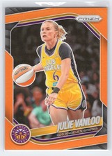 Julie Vanloo - 2025 Prizm WNBA - Orange #/99 - Los Angeles Sparks