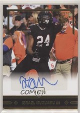 2021 Leaf Ultimate Draft 1991 Rookie Gold 44/50 Israel Mukuamu #GLR-IM1 Auto 9cf