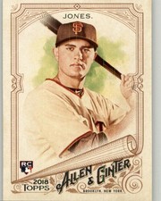 2018 Topps Allen & Ginter Ryder Jones Rookie #330 RC San Francisco Giants