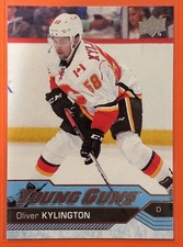 2016-17 Upper Deck Oliver Kylington Young Guns Rookie RC #493 Hockey Flames