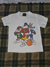 Vintage 1993 LOONEY TUNES YOUTH Changes T SHIRT SINGLE STITCH SIZE 5/6