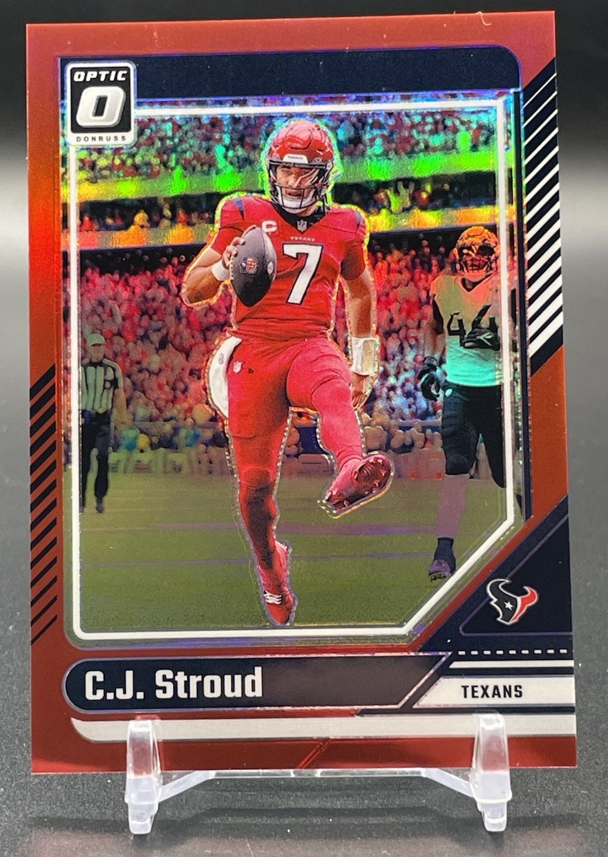 2024 Panini Donruss Optic Red Prizm /125 CJ Stroud #76