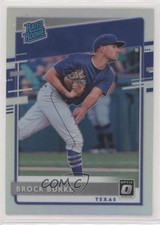 2020 Panini Donruss Optic Rated Rookies Holo Prizm Brock Burke Rookie RC 09oy
